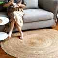 alfombra de jacinadería de agua natural alfombra redonda de piso